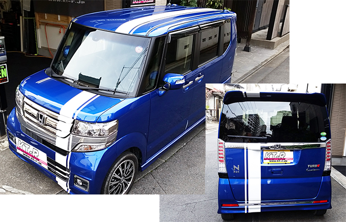 カーラッピングお客様画像43 ホンダ NBOX