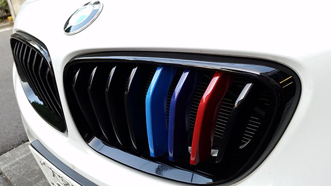 カーラッピングお客様画像6 BMW2 Mカラー